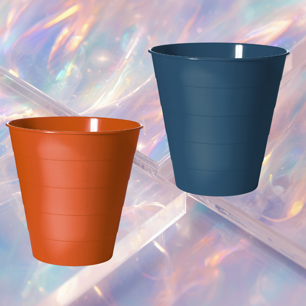 Waste paper bin big 999 marble